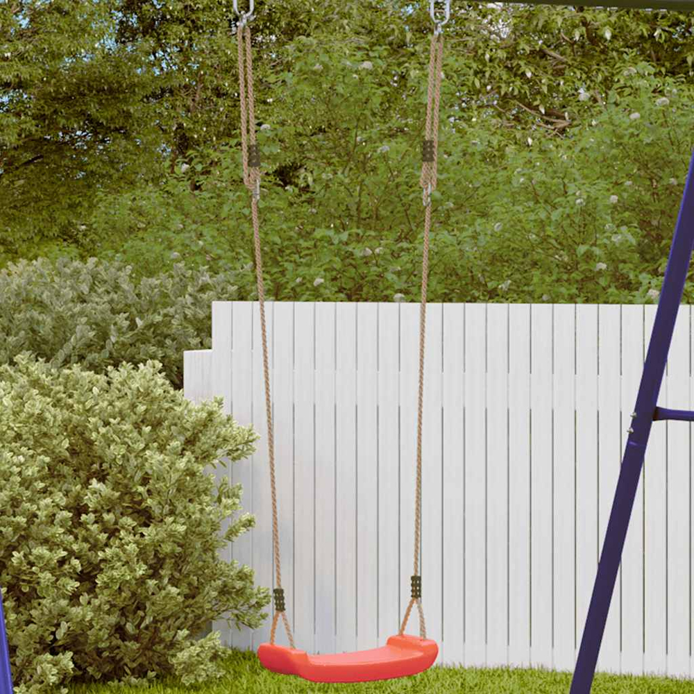 Vineland Polyethylene Kids Swing Seat In Red