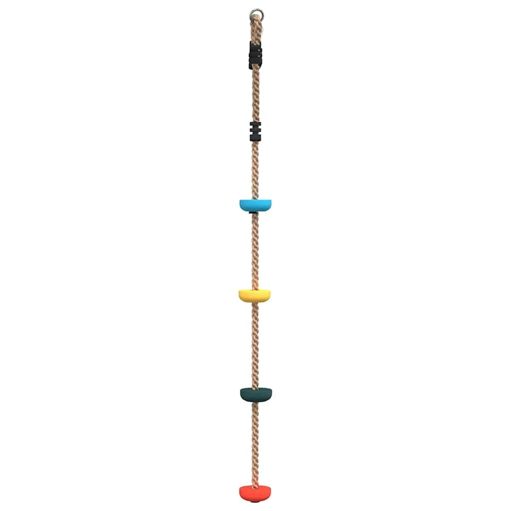 Vineland Wooden Kids Disc Rope Swing In Multicolour