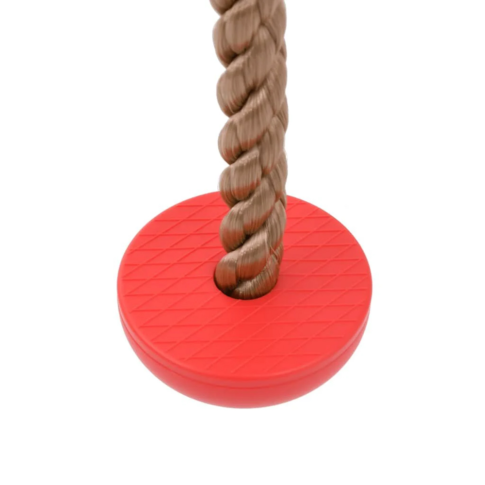 Vineland Wooden Kids Disc Rope Swing In Multicolour