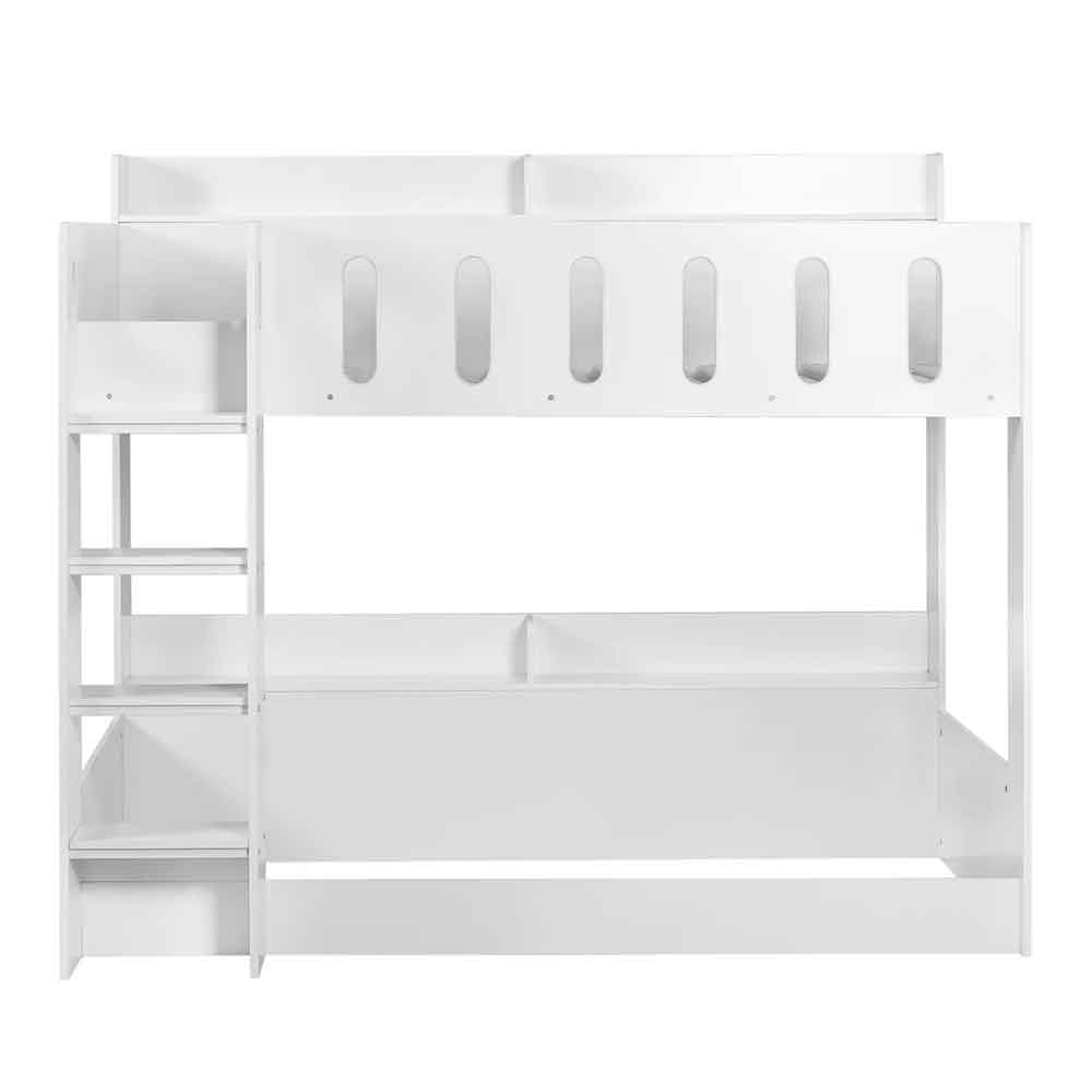 Virelli Wooden Double Bunk Bed in White