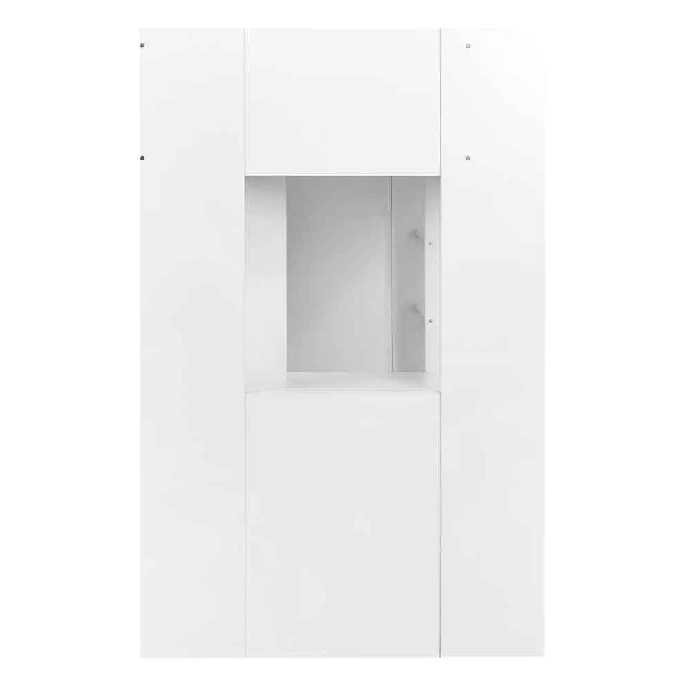 Virelli Wooden High Sleeper Bunk Bed in White