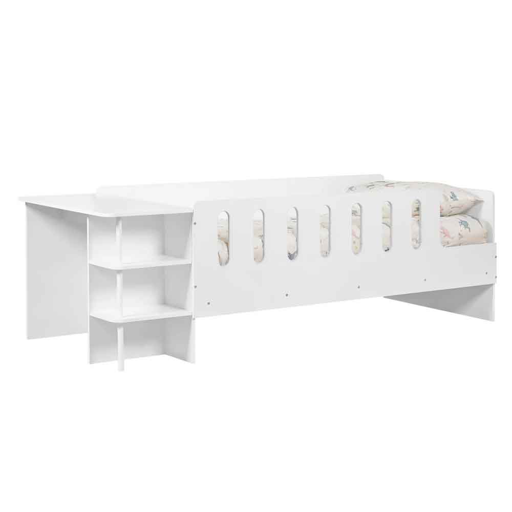 Virelli Wooden Low Sleeper Bunk Bed in White