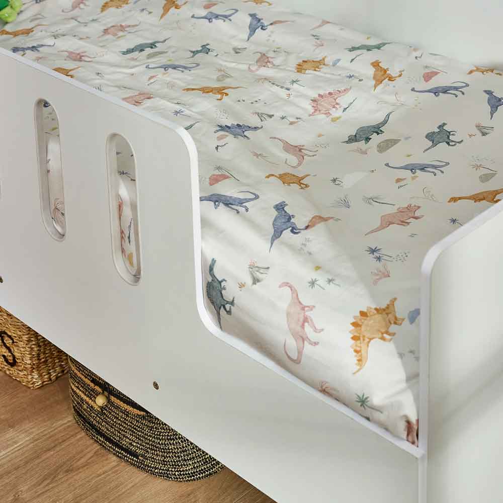 Virelli Wooden Low Sleeper Bunk Bed in White