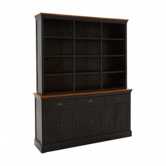 Vorgo Large Wooden Dressing Cabinet In Black_2