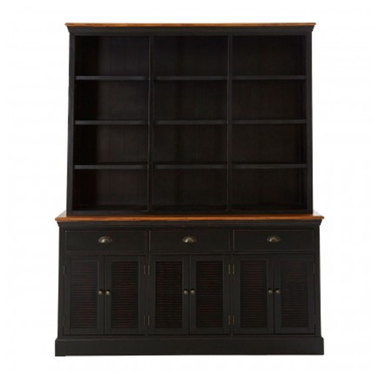 Vorgo Large Wooden Dressing Cabinet In Black_1