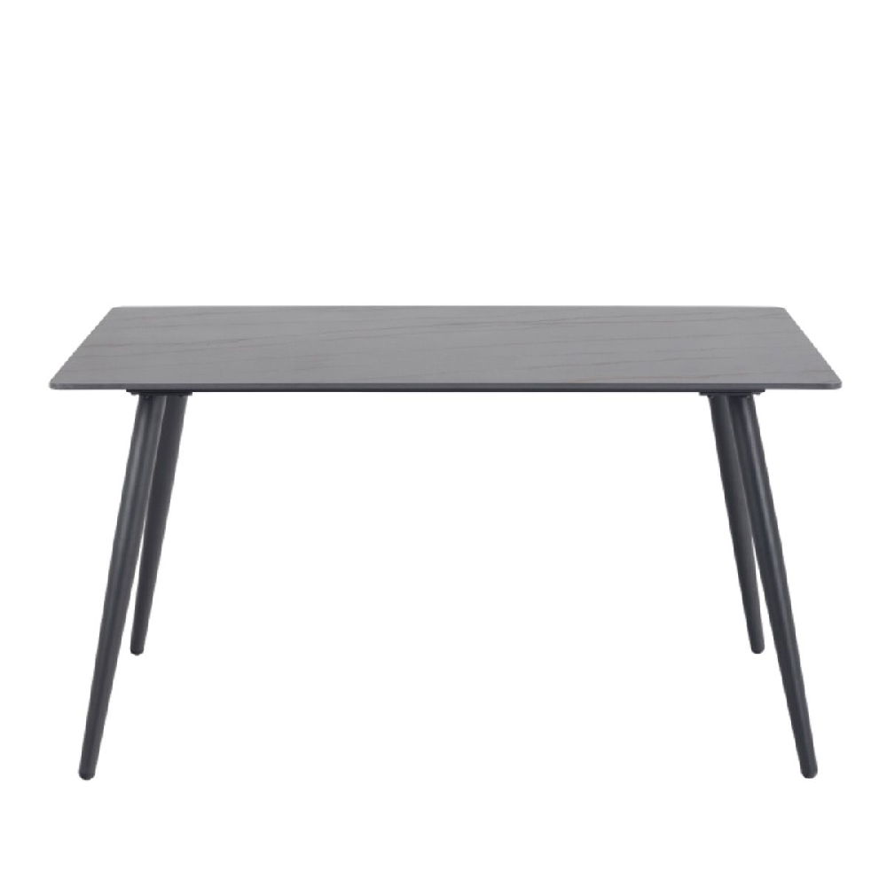 Waldorf Ceramic Dining Table Rectangular In Black