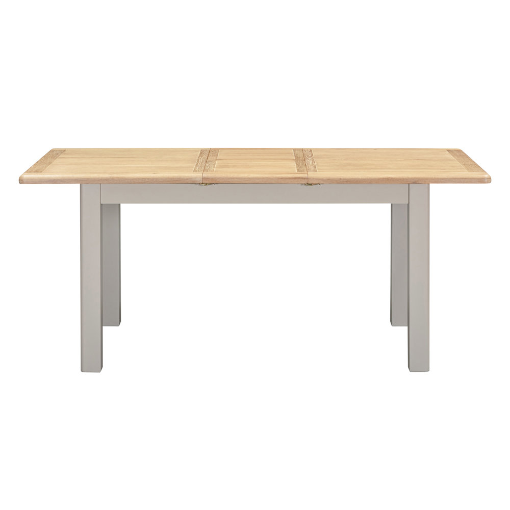 Waldorf Wooden Extending Dining Table - Oyster Grey