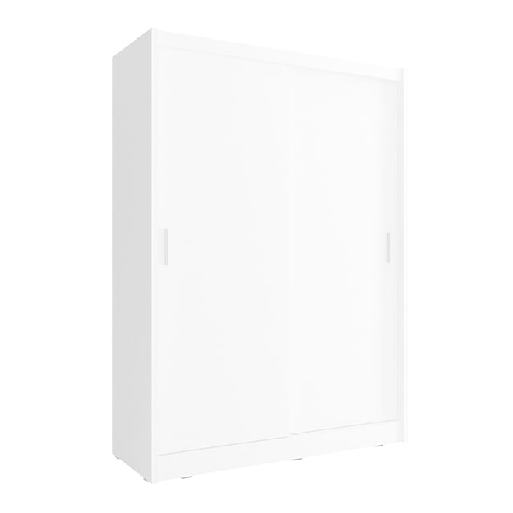 Read more about Waldorf wooden small wardrobe with 2 sliding doors in matt white