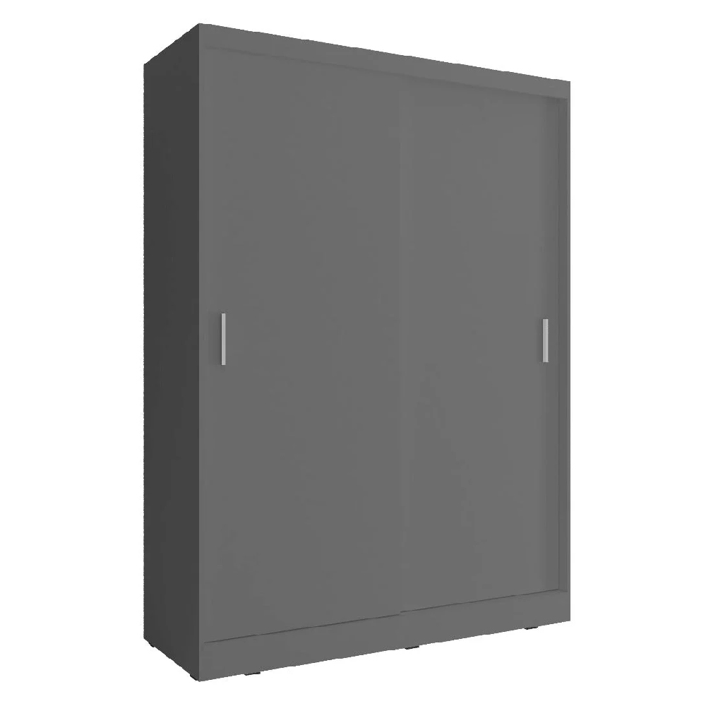 Read more about Waldorf wooden wardrobe with 2 sliding doors in grey matt