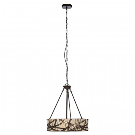 Waldron Branch 1 Pendant Light In Bronze Tone