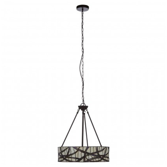 Read more about Waldron branch 1 pendant light in bronze tone