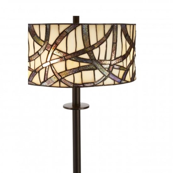 Waldron Branch Floor Lamp In Bronze Tone