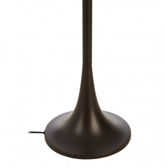 Waldron Jewel Floor Lamp In Bronze Tone