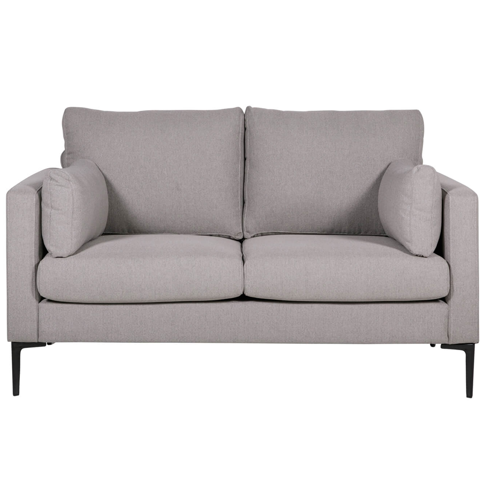 Waleska Fabric 2 Seater Sofa In Greige