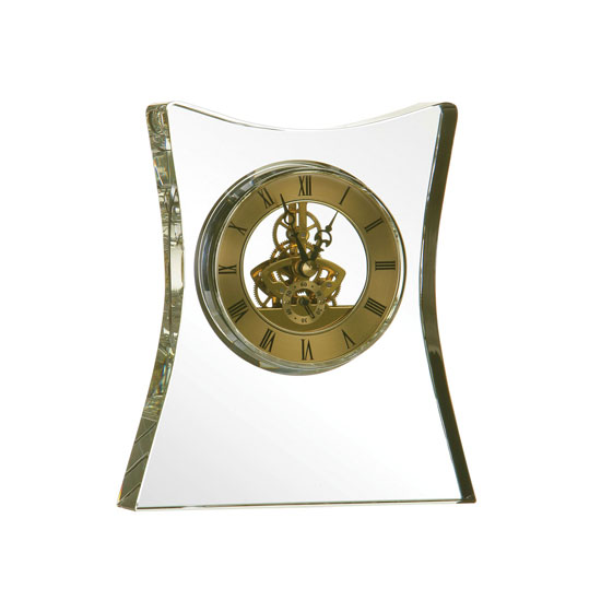 Mantle Clock Crystal and Gold Furniture in Fashion