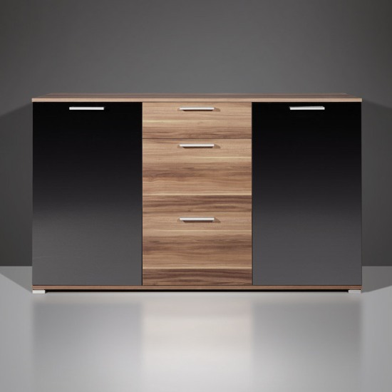 walnut modern sideboards 298 87 - How to Properly Furnish Your Home Theater