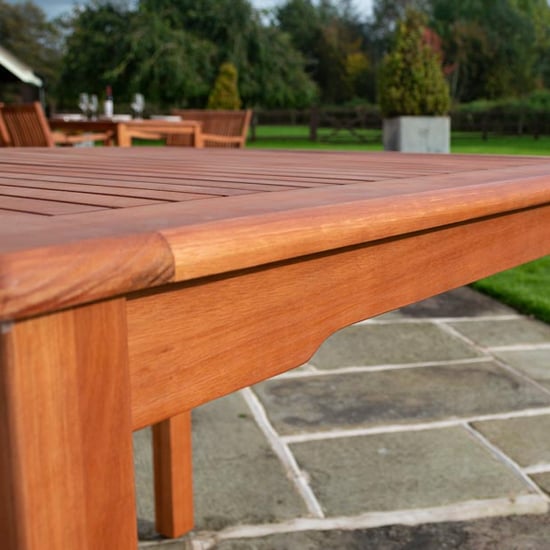 Walsall Square Wooden Dining Table In Factory Stain Furniture in Fashion