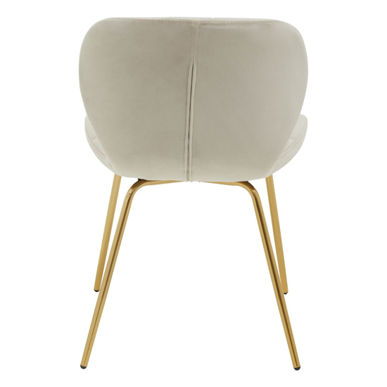 Warden Mink Velvet Dining Chairs With Gold Legs In A Pair_4