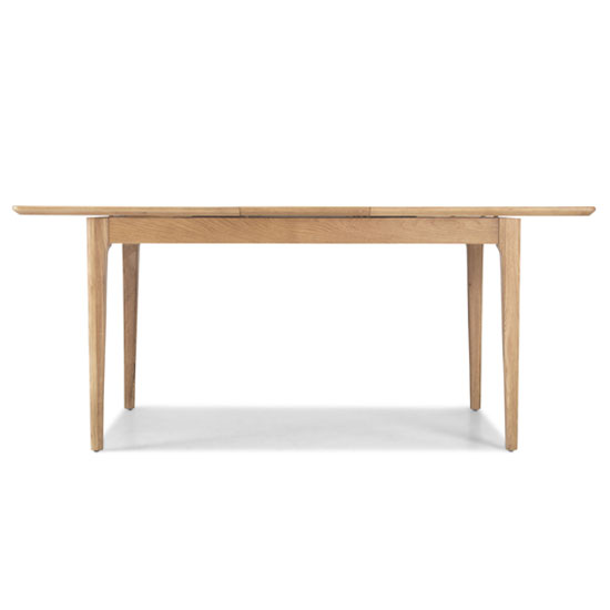 Wardle Wooden Large Extending Dining Table In Light Solid Oak_2