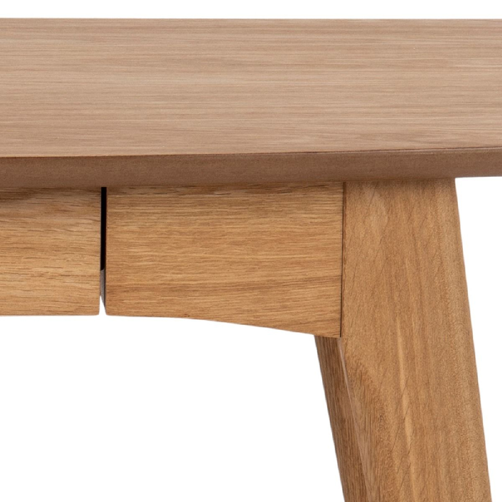 Warsaw Wooden Laptop Desk With 1 Drawer In Oak