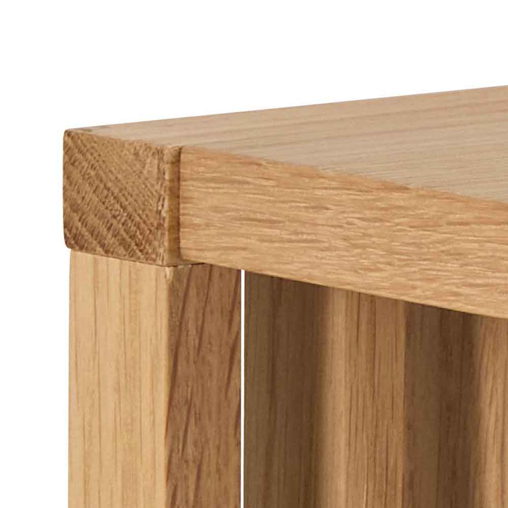 Warsaw Wooden Wall Shelf With 1 Shelves - Oak