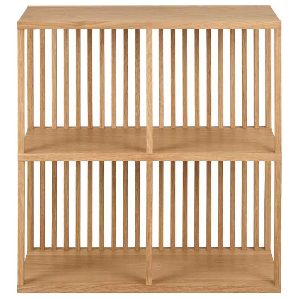 Warsaw Wooden Wall Shelf With 3 Shelves - Oak