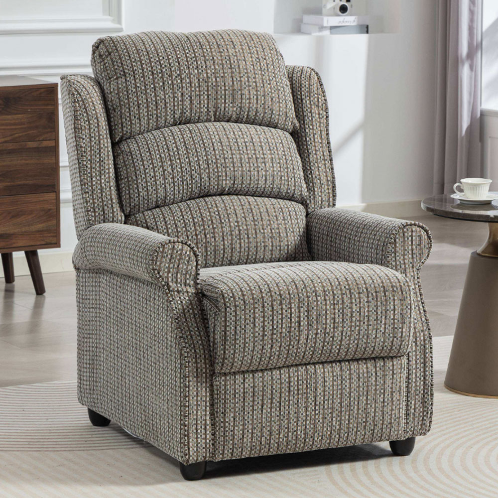 Warth Fabric Sofa Suite in Latte