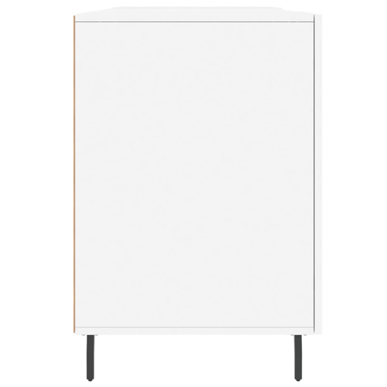 Waterford Wooden Computer Desk With 2 Doors In White