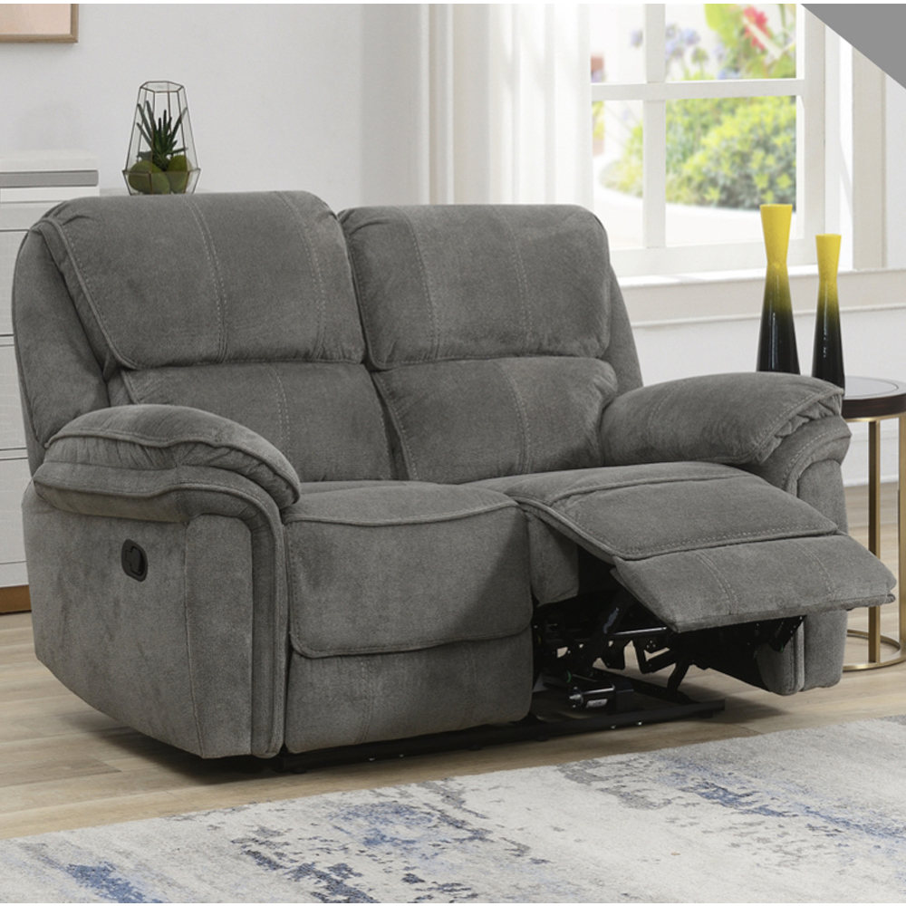 Wauchula Fabric Recliner 3+2+1 Seater Sofa Set - Stone