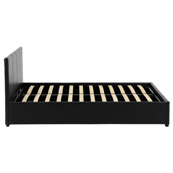 Wick Faux Leather Storage Double Bed In Black_4