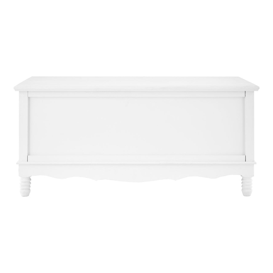 Waymore Wooden Coffee Table With 3 Drawers In White