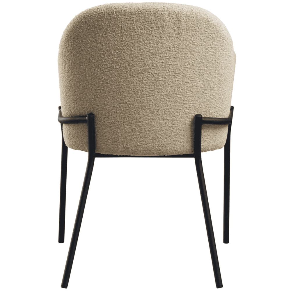 Wayne Fabric Armchair In Natural