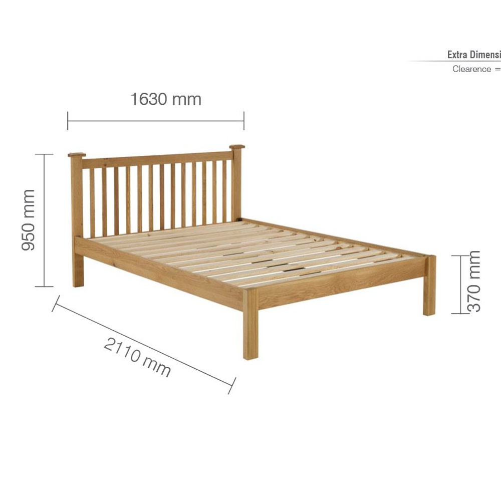 Webworms Wooden King Size Bed In Oak