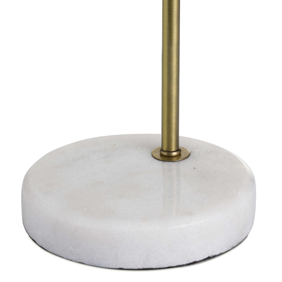 Weir Metal Industrial Table Lamp In Brass With Marble Base_3