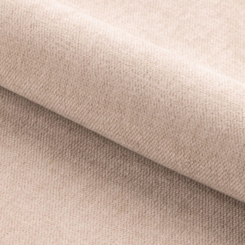 Welch Fabric 2 Seater Sofa With Oak Legs In Beige