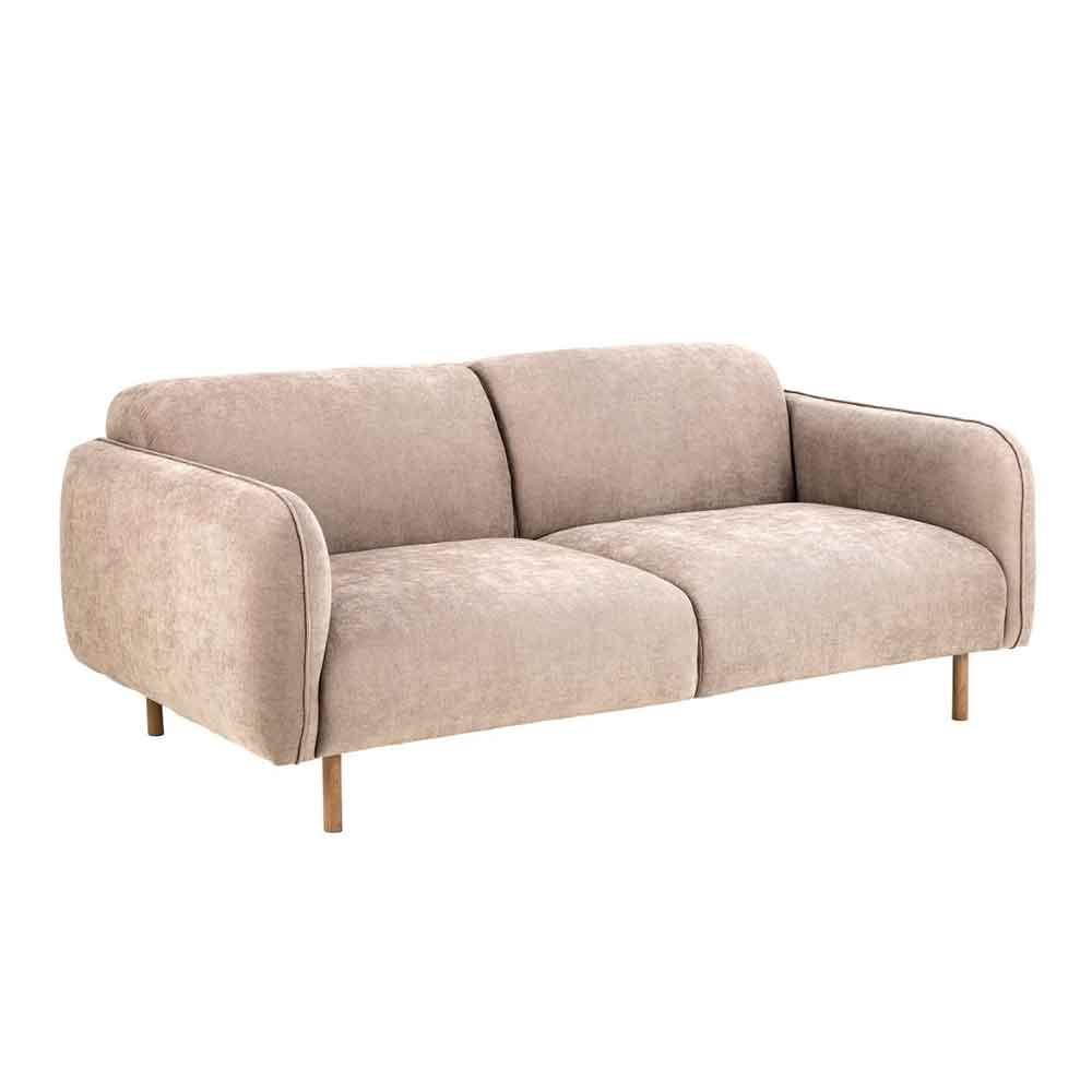Welch Fabric 2.5+3 Seater Sofa In Fay Beige