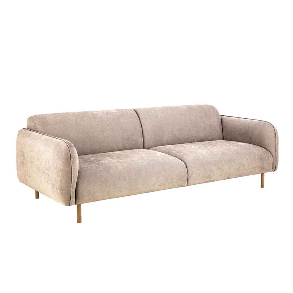 Welch Fabric 2.5+3 Seater Sofa In Fay Beige