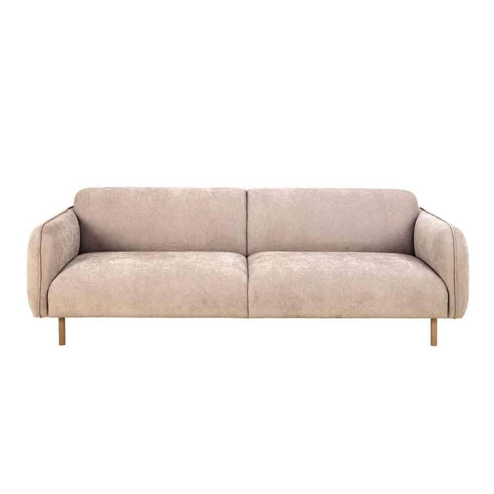 Welch Fabric 2.5+3 Seater Sofa In Fay Beige