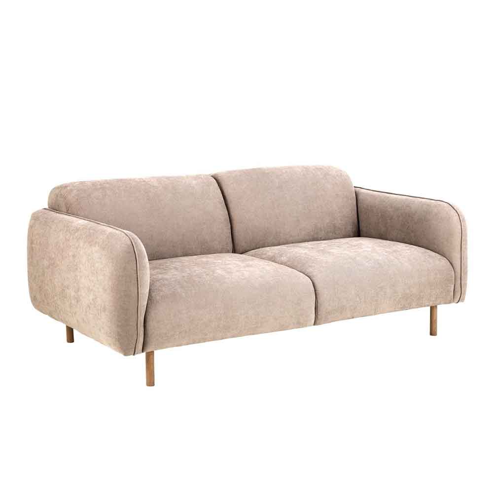 Welch Fabric 2.5+2.5 Seater Sofa Set In Fay Beige