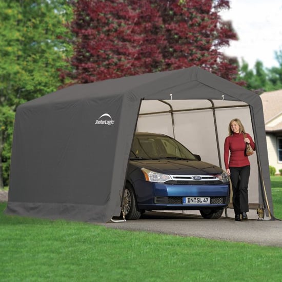 Read more about Wentnor peak style 10x20 auto shelter shed in grey