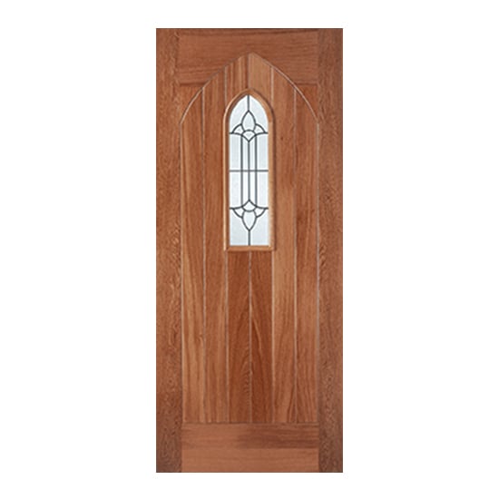 Westminster Glazed Hardwood 1981mm x 762mm External Door In Oak