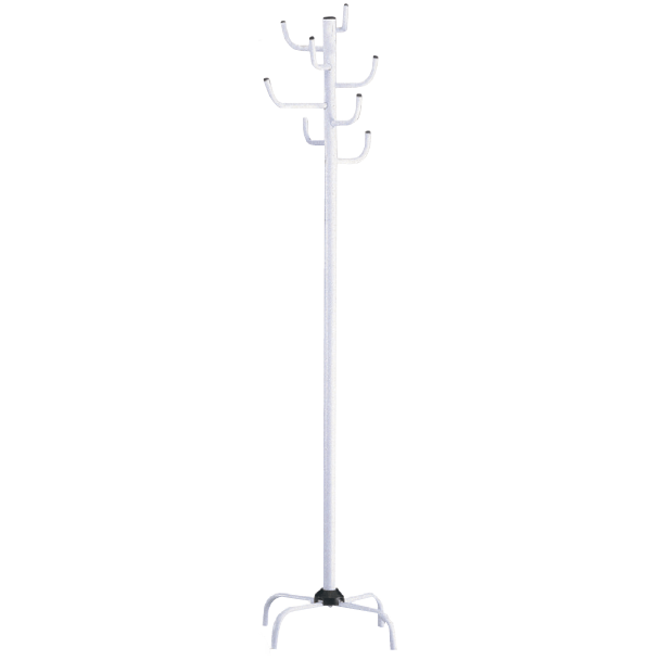Cactus Contemporary Coat Stand In White | Furniture in Fashion