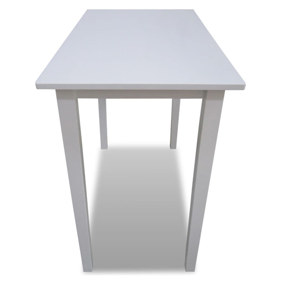 Whitney Wooden Bar Table In White