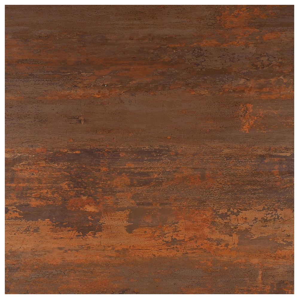 Wichita 12mm HPL Top Rust Dining Table 70cm with Oak Legs