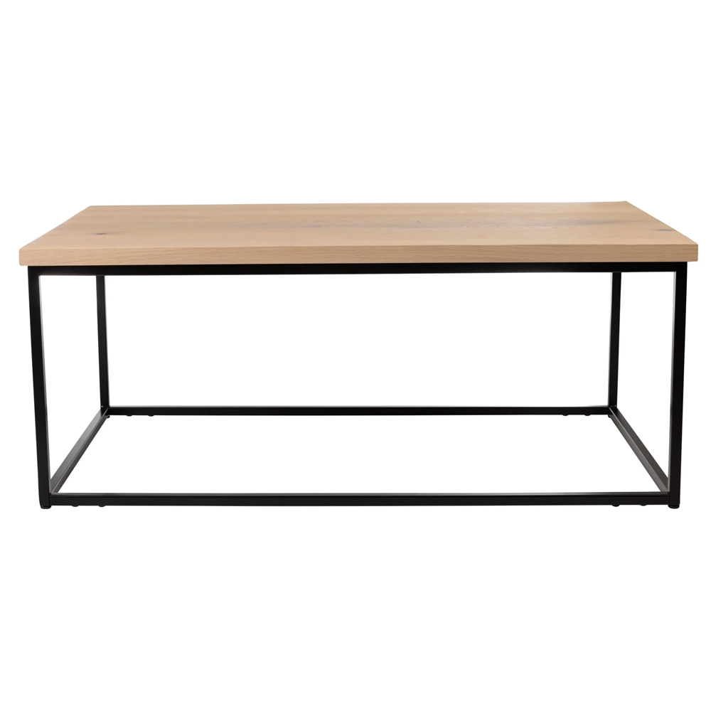 Wichita Wooden Rectangular Coffee Table In Extra White