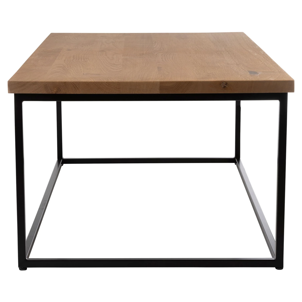 Wichita Wooden Rectangular Coffee Table In Rustic Antique