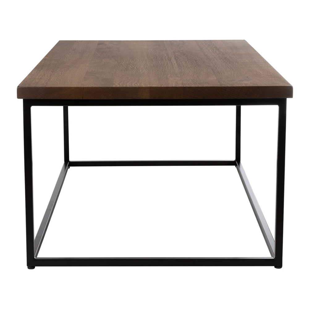 Wichita Wooden Rectangular Coffee Table In Smoked