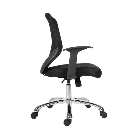Nashua Fabric Home And Office Chair In Black