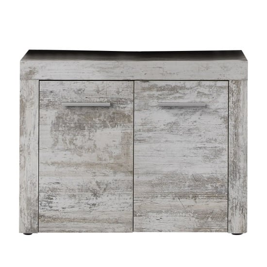 Read more about Wildon wooden vanity cabinet in canyon white pine with 2 doors
