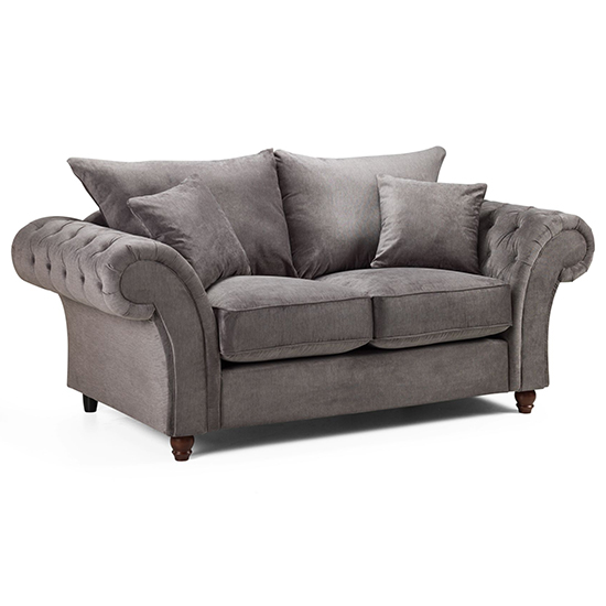 Read more about Williton fabric 2 seater sofa in dark grey